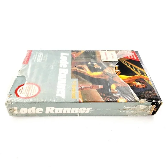 Lode Runner Nintendo NES Authentic 5-Screw Complete Unpunched Tested & Works